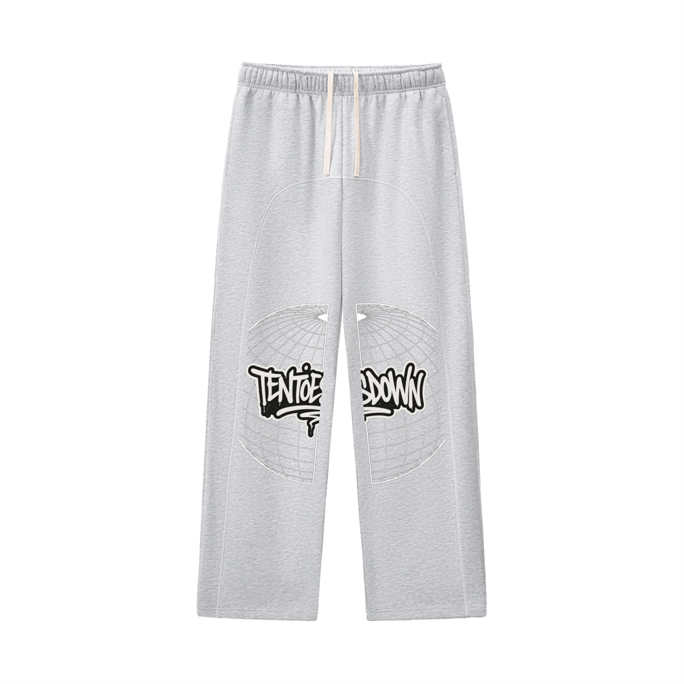 Contrast-Stitched Fleece Sweatpants